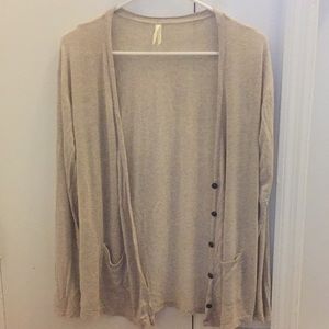Beige cardigan